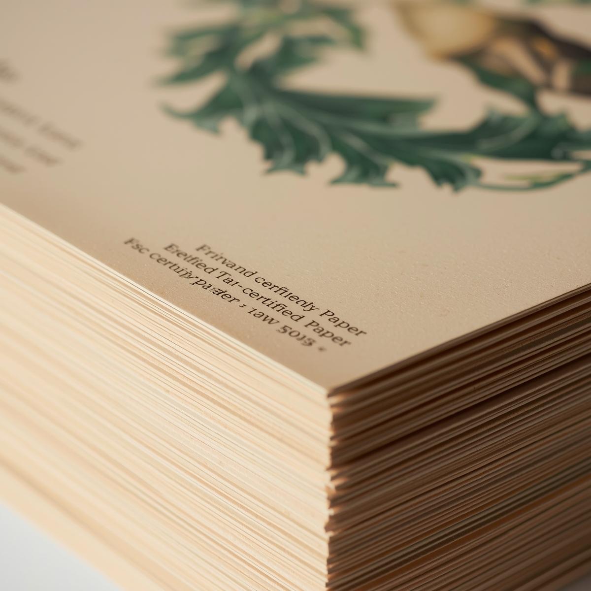 Eco-Flyers Milieuvriendelijke flyers op FSC-gecertificeerd papier